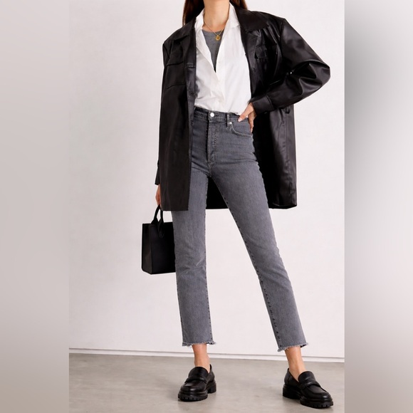 Citizens Of Humanity Denim - Citizens of Humanity Olivia Ankle Skinny High Rise Women’s Grey Jeans sz 30